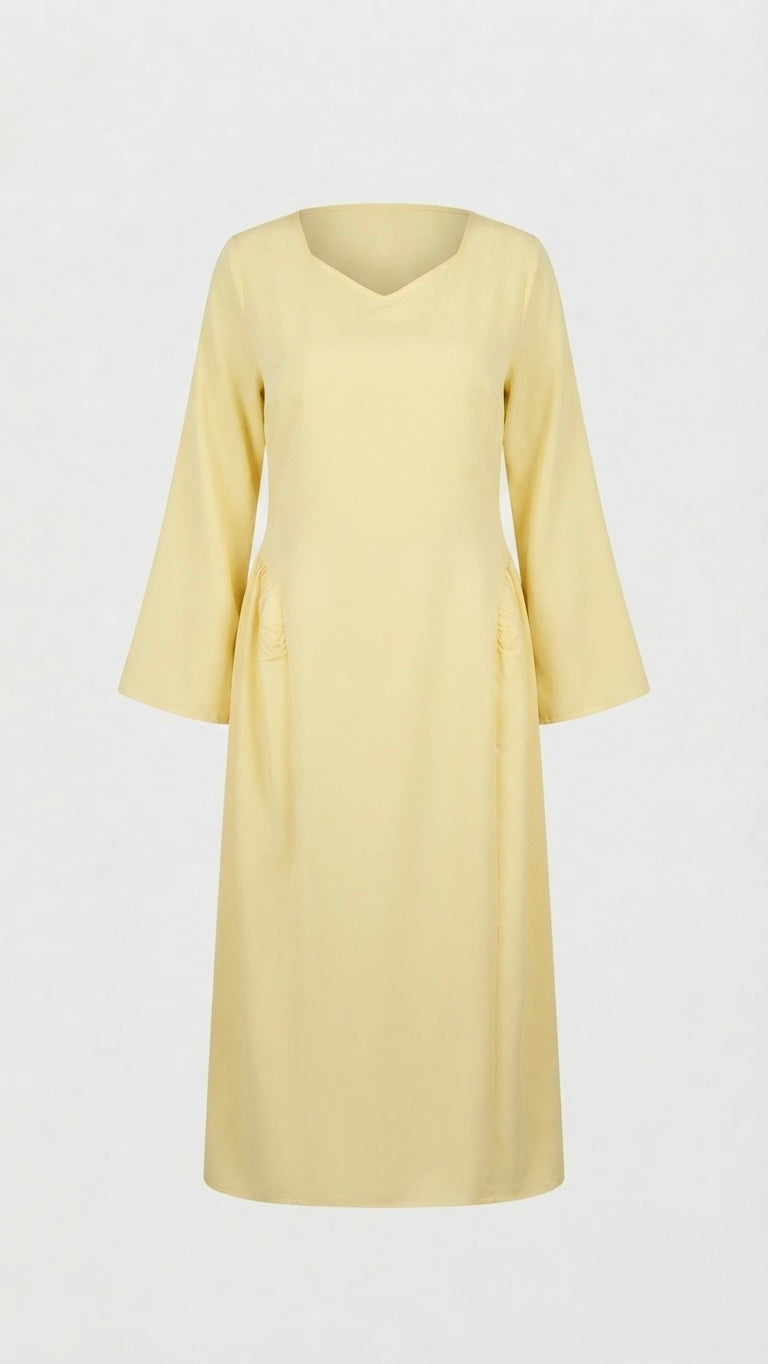 Robe jaune