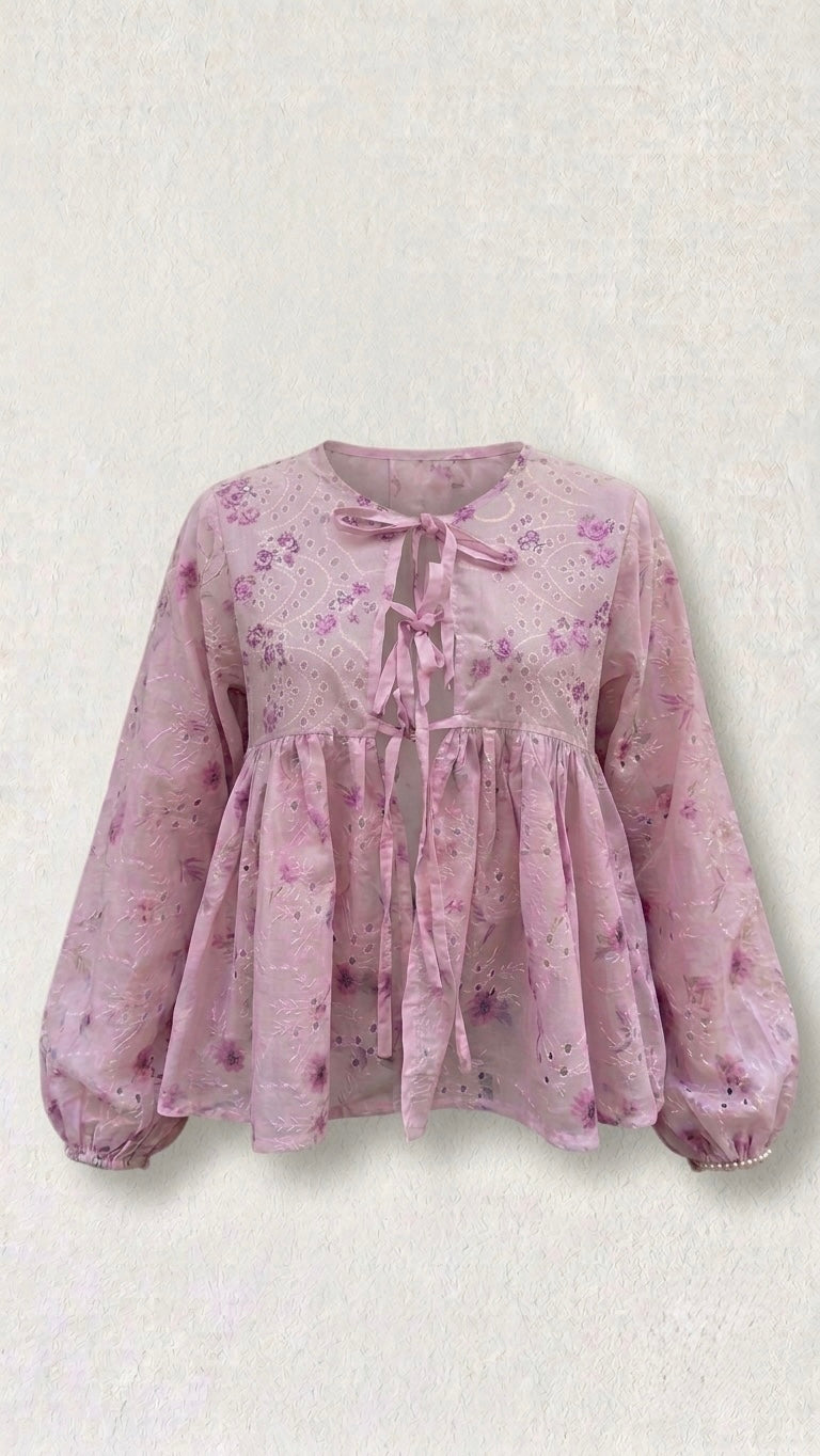 Chemise brodée