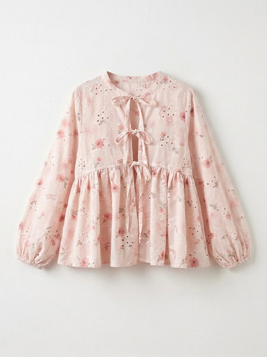 Chemise brodée