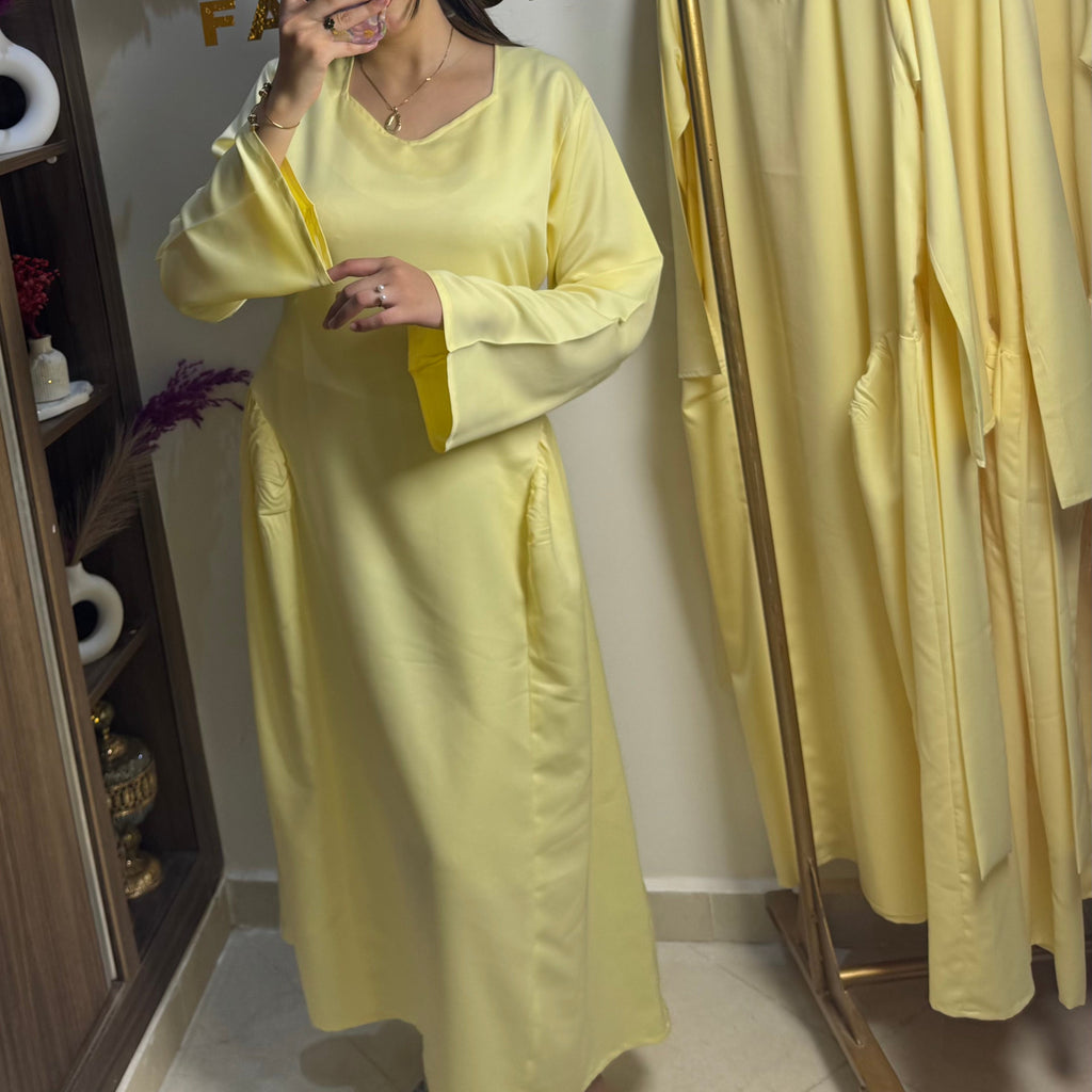Robe jaune