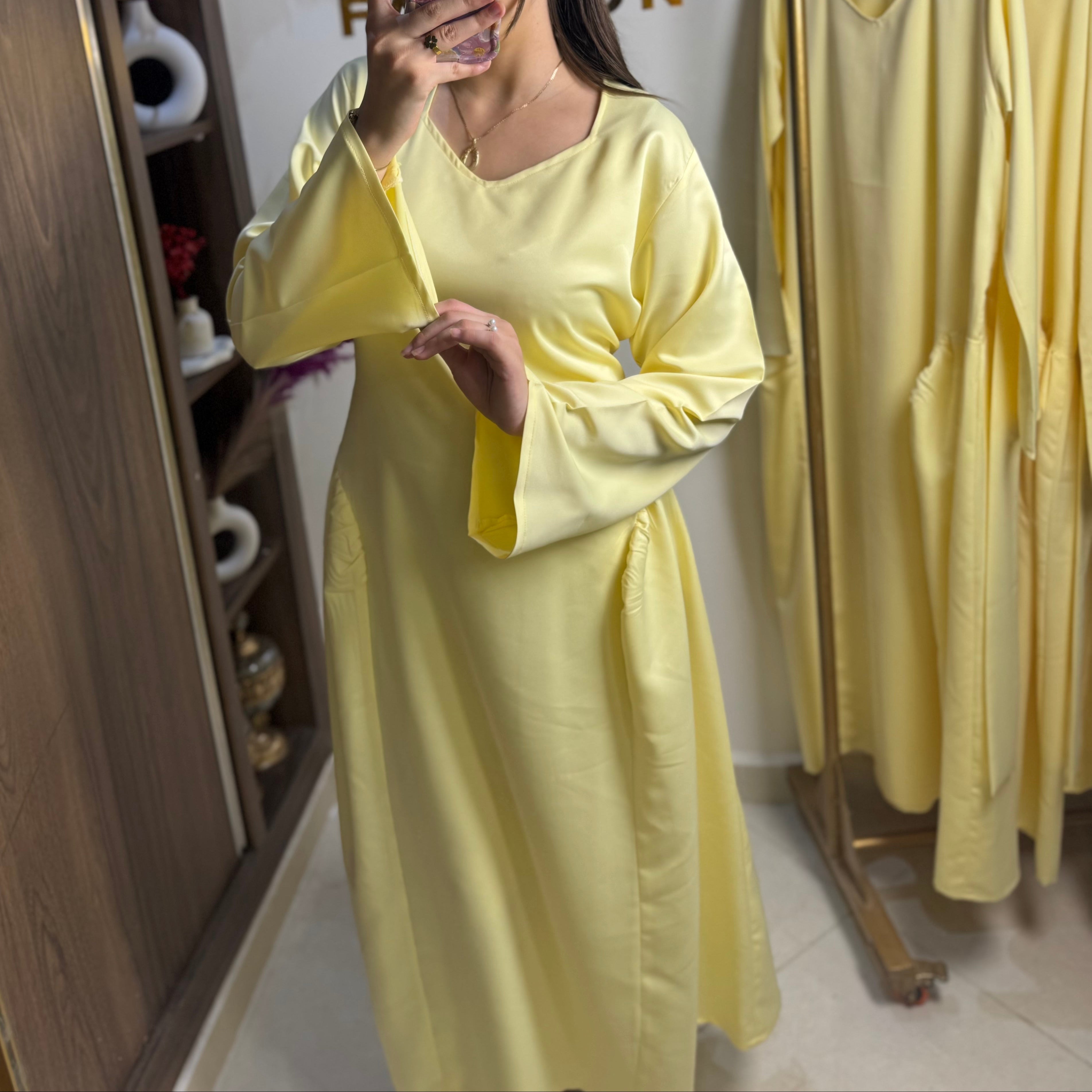 Robe jaune