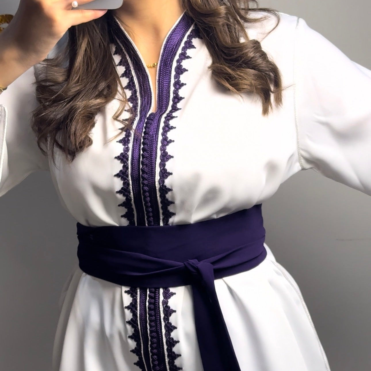 Jabadour Blanc/Bleu (3 pièces)